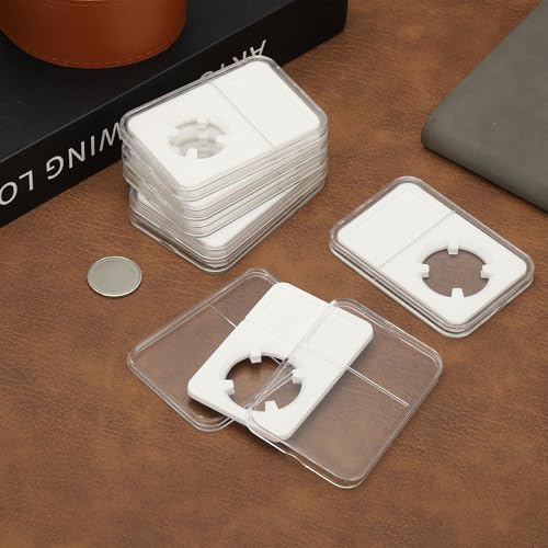 uxcell 10 Pack 18mm Coin Slab Display Holder, Clear | All Products - Image 6