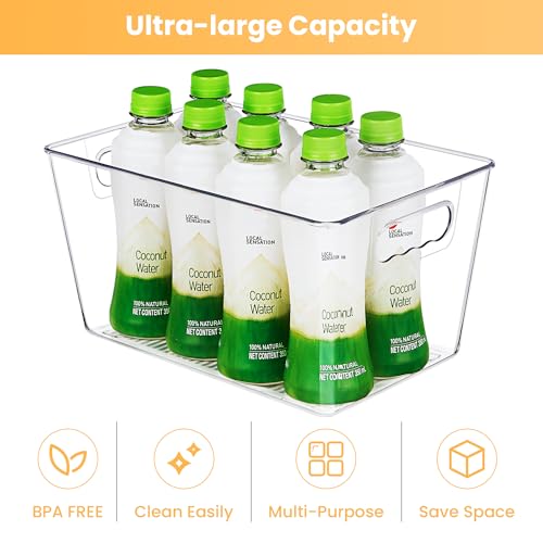 YIHONG 6 Pack Clear Storage Bins, Pantry Organizer B | All Products - Image 7