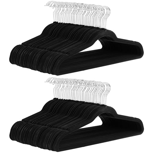 Amazon Basics Slim Velvet Non-Slip Space Saving Suit Clothes - Image 2