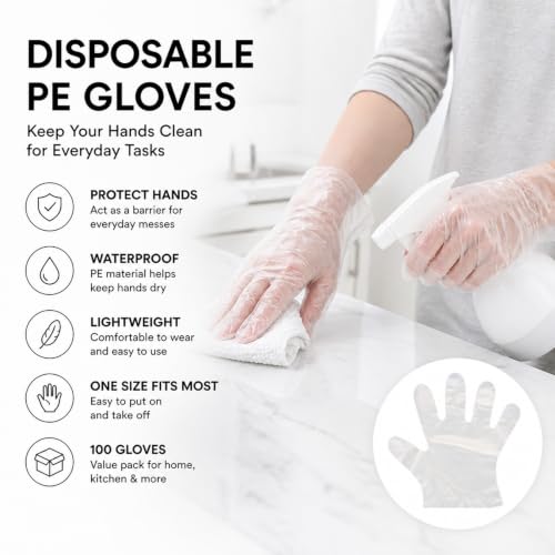 Trash Bag Securing Strap And Gloves Kit - Trash Can Lid Strap - Image 8