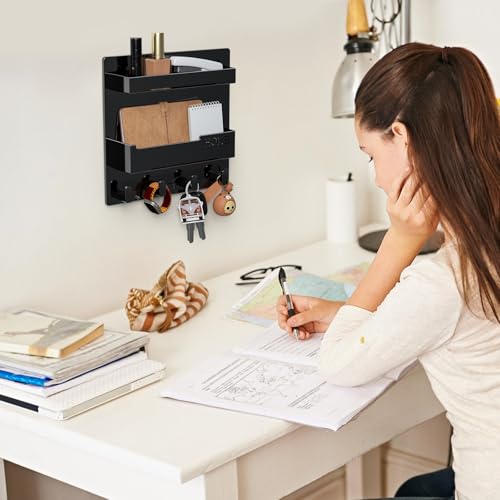 Bedside Wall Organizer, Wall Mount Self Stick On - Image 6