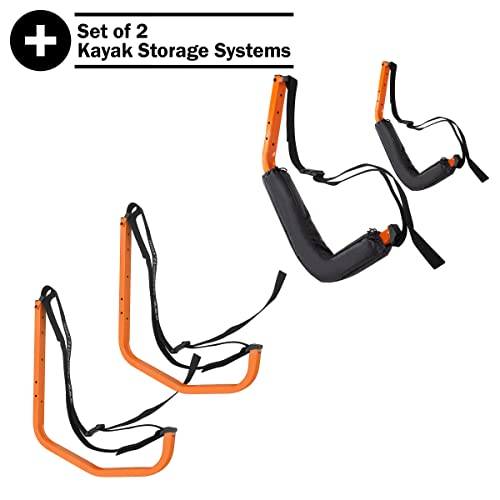 RAD Sportz Set of 2 Kayak Storage Systems – Wall Mount - Image 7