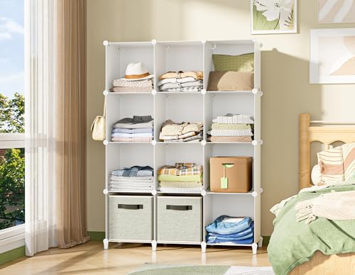 HOMIDEC Closet Organizers and Storage, 12 Cube Storage Organizer - Image 3