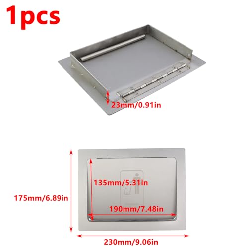 Antrader Side Mount Trash Chute for Kitchen Bath - Image 3