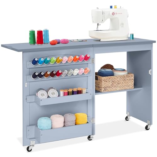 Best Choice Products Folding Sewing Table Multipurpose - Image 2