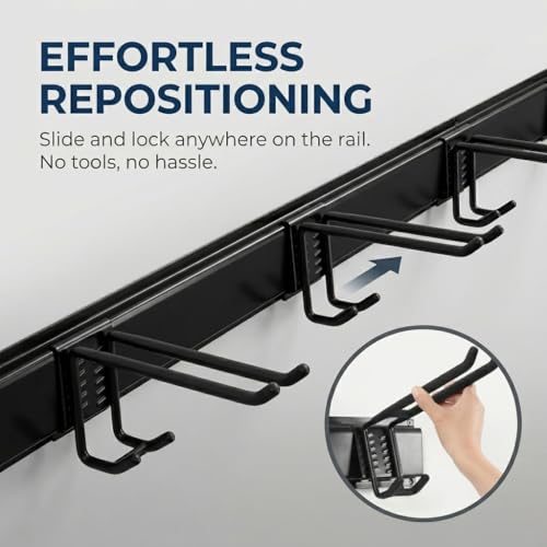 Aking Ace 96-Inch Heavy Duty Wall Mount Garden Tool | Garage Storage - Image 6