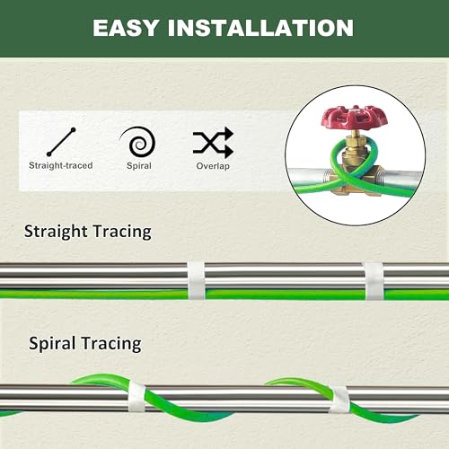 7ft Heat Tape for Water Pipes Self Regulating Heating Cable 120V - Image 6