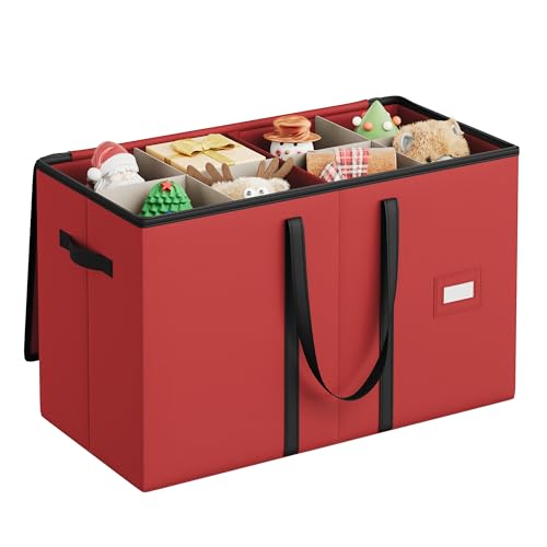 SONGMICS Christmas Storage Box for 15-Inch Figurines - Image 2