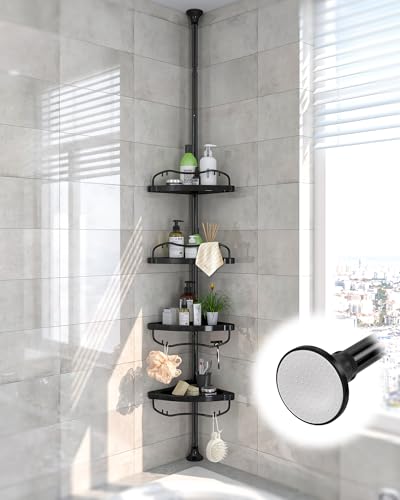 Lilyvane Corner Shower Caddy: Rustproof 125" Tension | All Products - Image 2