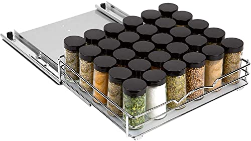 Pull Out Spice Rack for Cabinet, Spice Organizer 12 ⅜"W x - Image 2