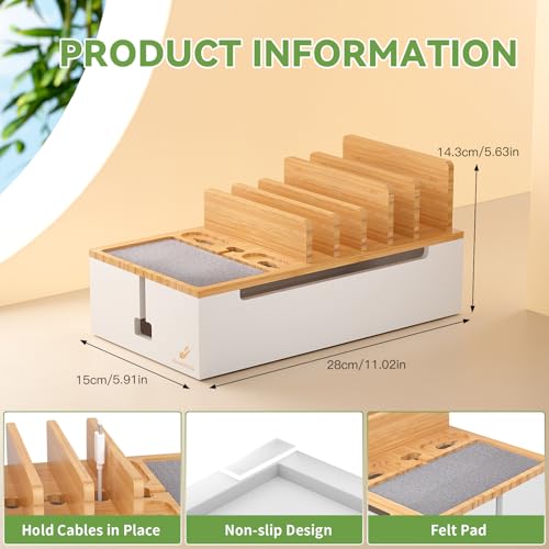 Pezin & Hulin Cable Management Box, Wire Organizer f | All Products - Image 8