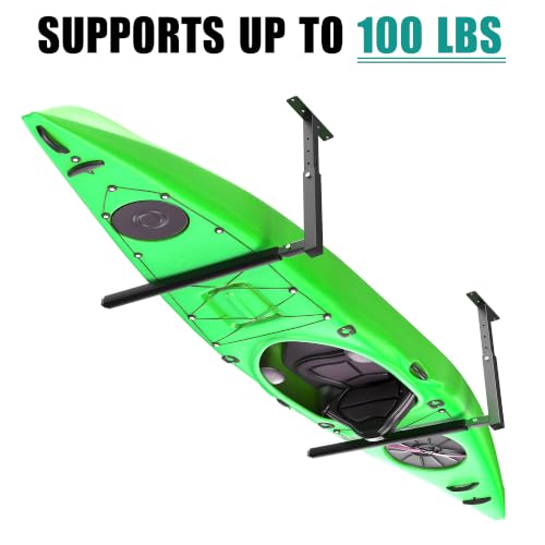 Adjustable Ceiling Kayak Storage Rack for Garage - Image 7