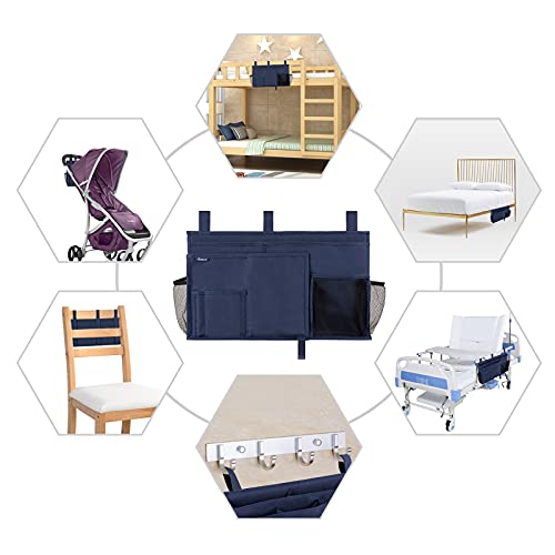 Surblue Caddy Hanging Organizer Bedside Storage Bag for Bunk - Image 7