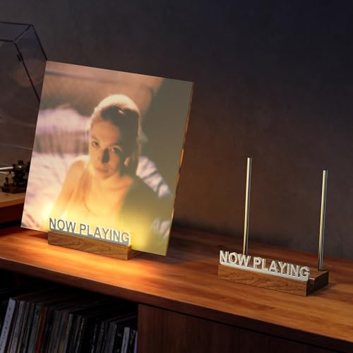 Now Playing Vinyl Record Stand, Light Up Vinyl Record - Image 3