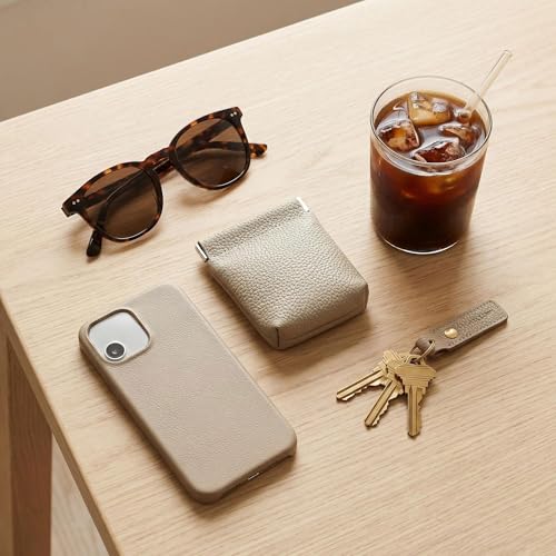 Mini Leather Coin Purse for Women, Cute Squeeze Pouch Clutch - Image 5