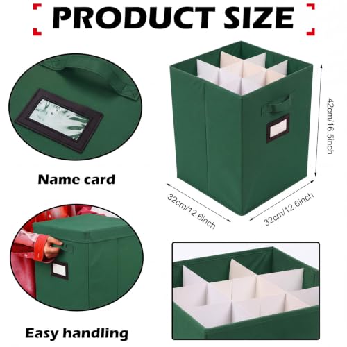 2 Packs Christmas Nutcracker Storage Box 16 Inch Hold 9 - Image 4