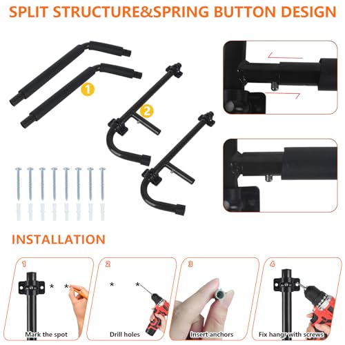 Kayak Storage Rack,Kayak Wall Mount - Image 6