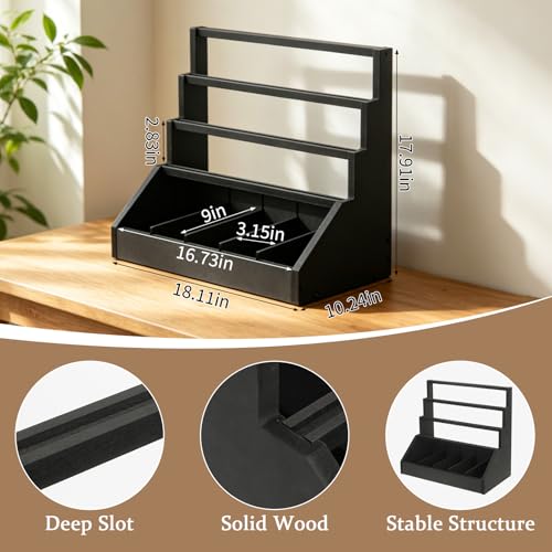 Trading Card Display Stand with Card Stoppers - 3 Tier 5 - Image 3