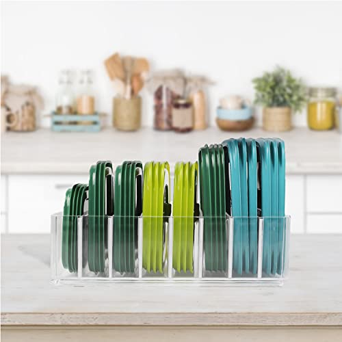 Bawuie Lid Organizer for Food Storage Container, Plastic Lid - Image 6