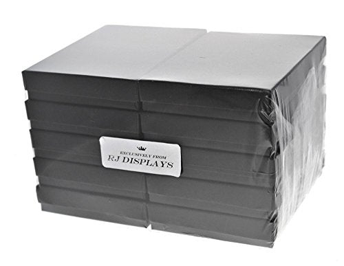 RJ Displays Jewelry Gift Boxes – 6 Pack Matte Black Cotton-Filled - Image 4