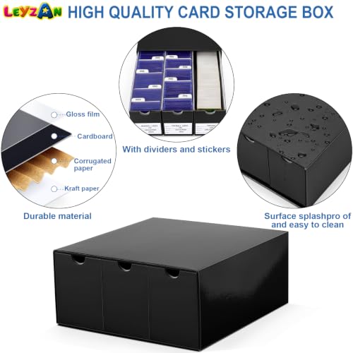Trading Card Storage Box, Organizer for 5400 Cards or 1050 - Image 6