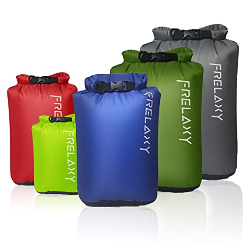 Frelaxy Dry Bag 5 Pack, Ultralight Waterproof Dry Sack - Image 2