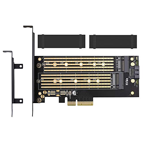 Dual M.2 PCIE Adapter for SATA or PCIE NVMe SSD with | All Products - Image 2