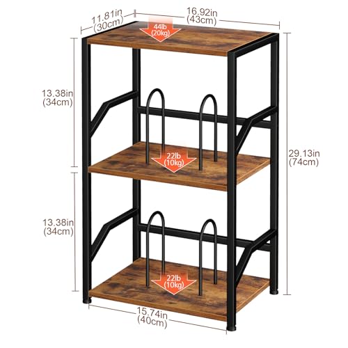 Record Player Stand, Turntable Stand with Vinyl Record Storage - Image 4