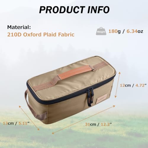 Camping Travel Cooking Utensils Organizer Bag Cookware - Image 4