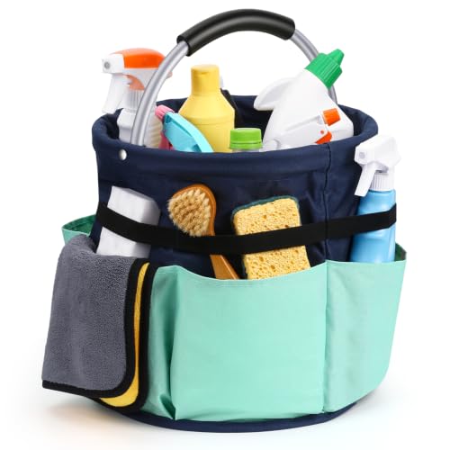 17L Cleaning Supply Caddy with Handle for Cleaning Supplies - Image 2