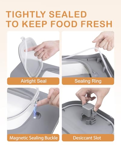 10-13 Lbs Dog Food Storage Container,Collapsible Dog Food - Image 4