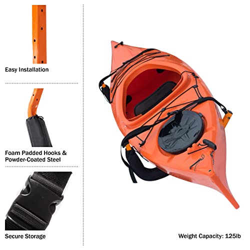 RAD Sportz Set of 2 Kayak Storage Systems – Wall Mount - Image 5