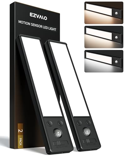 EZVALO 8" Under Cabinet Lighting, 2400mAh USB-C Rechargeable - Image 2