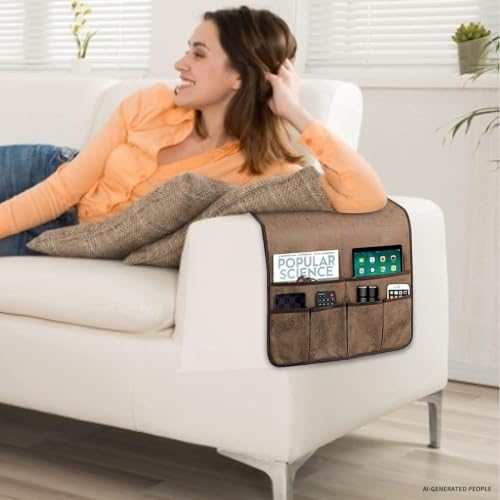 HAOMAIJIA Sofa Armrest Organizer, Remote Control Holder - Image 3
