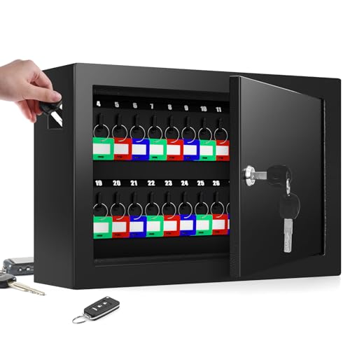 50 Keys Key Cabinet with Drop Slot - Image 2