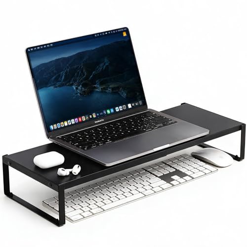 Monitor Stand Riser for Desk, Adjustable Computer Monitor Shelf - Image 2