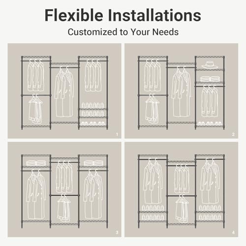 VIPEK V5 Heavy Duty Clothes Rack, Freestanding Modul | All Products - Image 5
