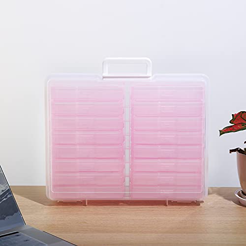 4" x 6" Photo Storage Case with Handle, 16 Inner Photo - Image 3