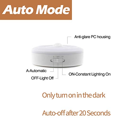 BASON LIGHTING Rechargeable Puck Lights, Wireless Closet Lights - Image 7