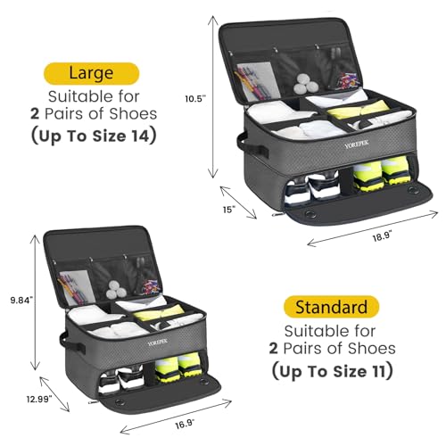 YOREPEK Golf Gifts for Men, 2 Layer Golf Trunk Organizer - Image 4