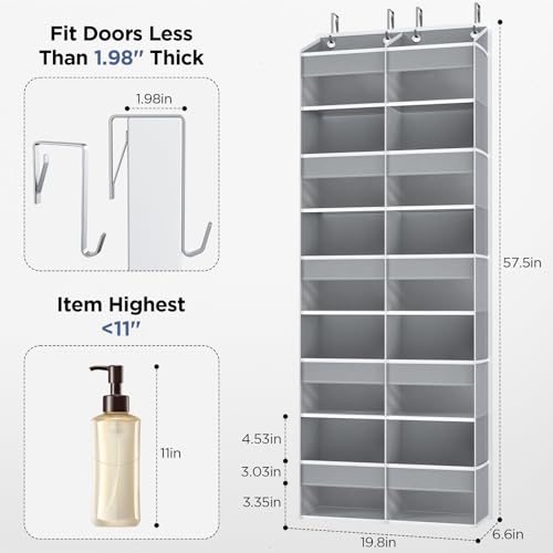 PureSpace 5-Tier Over the Door Organizer, 10 Side Me | All Products - Image 5