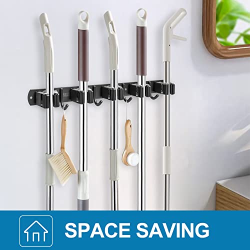 IMILLET Broom Holder Wall Mount,Heavy Duty Garage | Garage Storage - Image 8