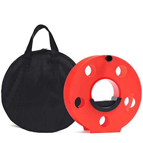 Homeon Wheels 100 ft Extension Cord Storage Reel with Bag - Image 3