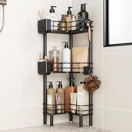 Orimade Rustproof 3 Tier Floor Standing Corner Showe | All Products - Image 2