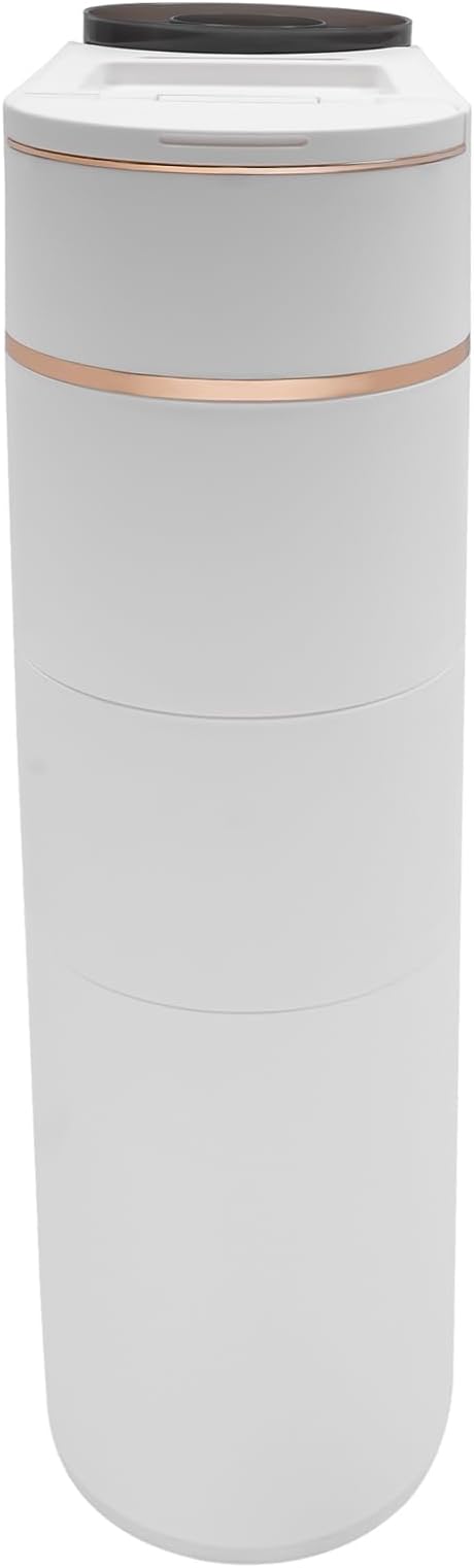 4 Tiers Narrow Bathroom Storage Cabinet with 3 Drawers,Movable Bathroom Floor Storage Cabinet with and Tissue Holder,Slim Cabinet for Small Space,Bathroom, Kitchen, Bedroom