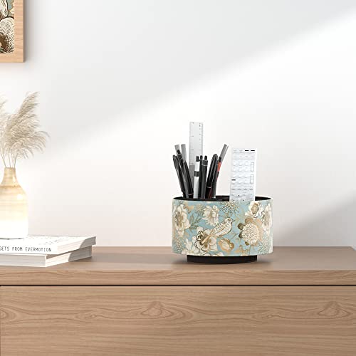 Round Leather Art Supply Organizer,Remote Control Ho | All Products - Image 6