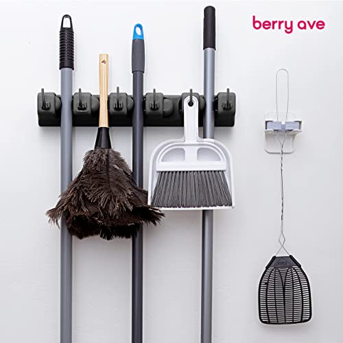 Broom Holder Wall Mount, Broom and Mop Organizer Wall Hanging - Image 3
