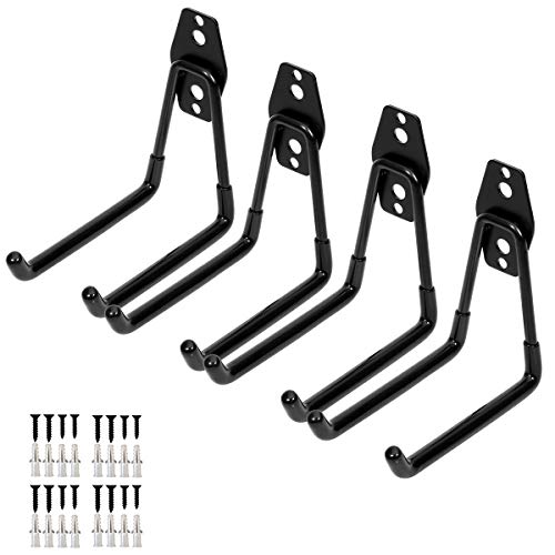 Wall Mount Heavy Duty Double Utility Tools Hooks | Garage Storage - Image 2