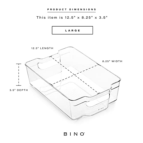 BINO | Stackable Storage Bins, Large - 4 Pack | The | All Products - Image 4