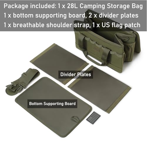 Tactical Camping Storage Bag 28L Utility Tote Bag Camp - Image 6